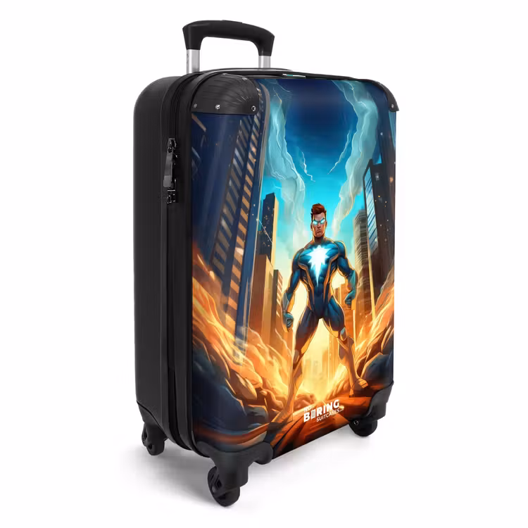 Suitcase - City superhero — 2