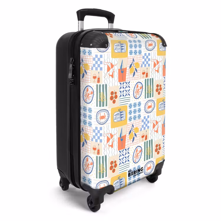Suitcase - Italian summer print colorful — 2