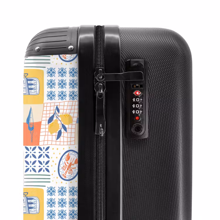 Suitcase - Italian summer print colorful — 5