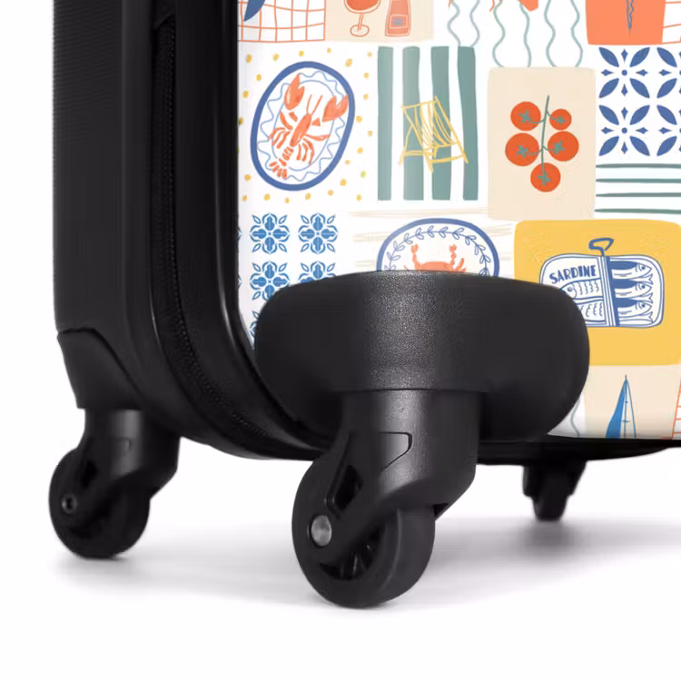 Suitcase - Italian summer print colorful — 6