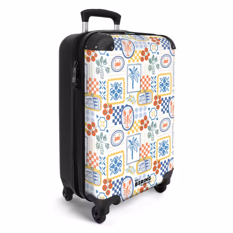 Suitcase - Summer beach print colorful — 2
