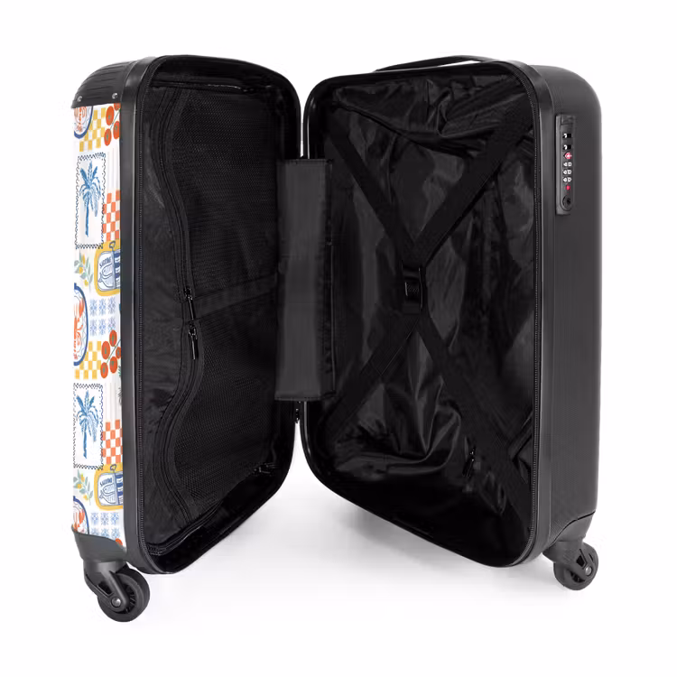 Suitcase - Summer beach print colorful — 4