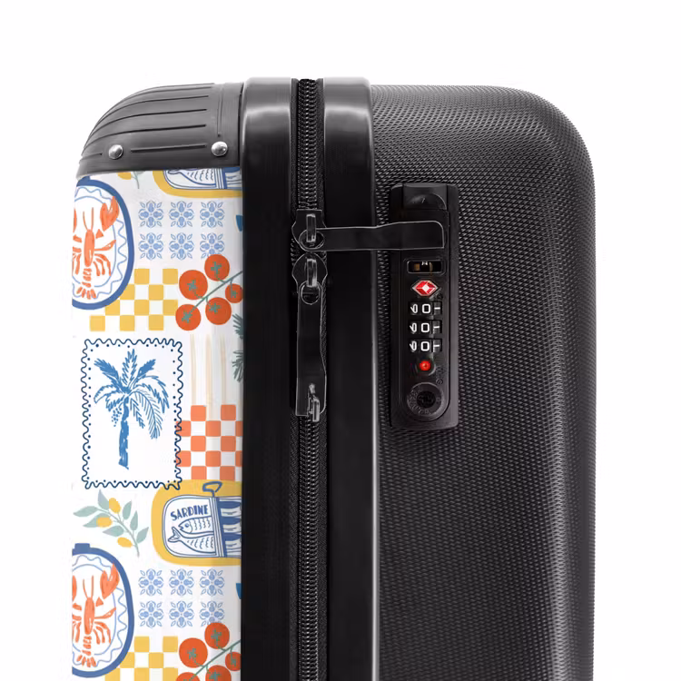 Suitcase - Summer beach print colorful — 5
