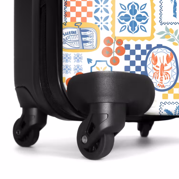 Suitcase - Summer beach print colorful — 6