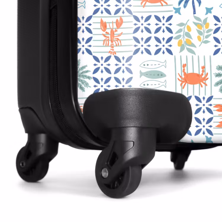 Suitcase - Summer tile pattern colorful — 6