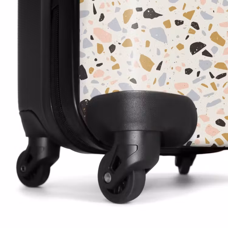 Suitcase - Terrazzo pattern multicolored — 6