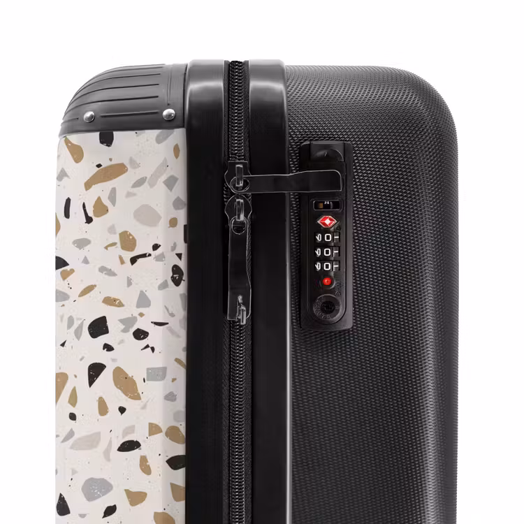 Suitcase - Terrazzo pattern natural beige — 5