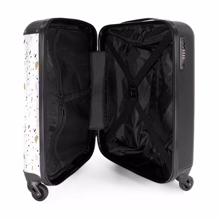 Suitcase - Terrazzo pattern neutral — 4