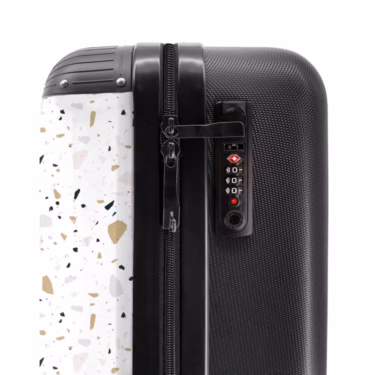 Suitcase - Terrazzo pattern neutral — 5