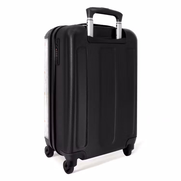 Suitcase - Terrazzo pattern peach — 3