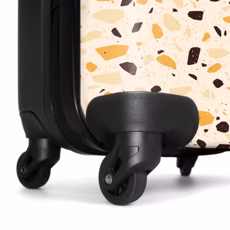 Suitcase - Terrazzo pattern yellow — 6