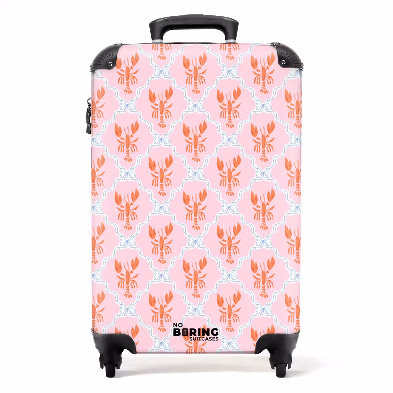 Suitcase - Lobster illustration pink — 1