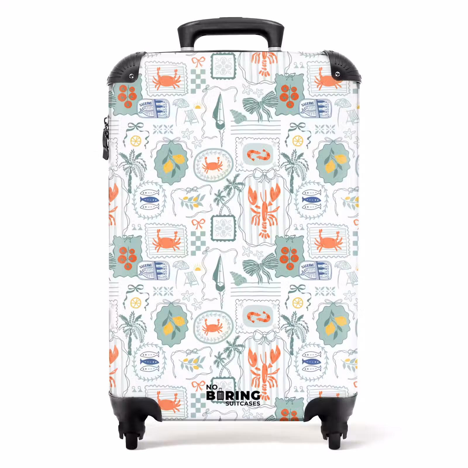 Suitcase - Summer illustrations green — 1