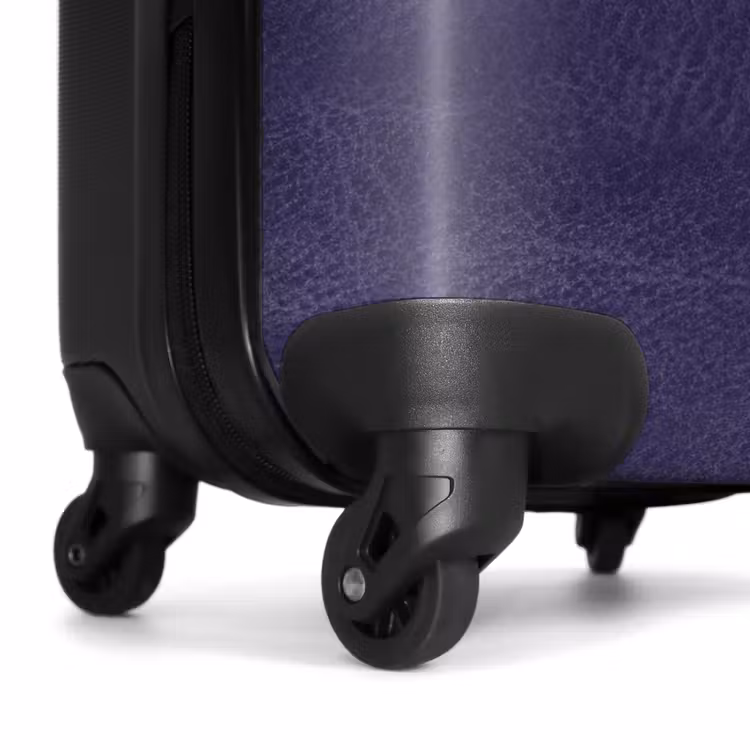 Suitcase - Leather look center purple — 6