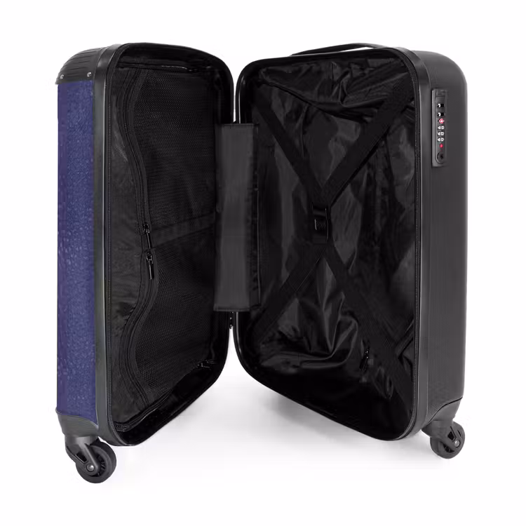 Suitcase - Leather look lavender purple — 4