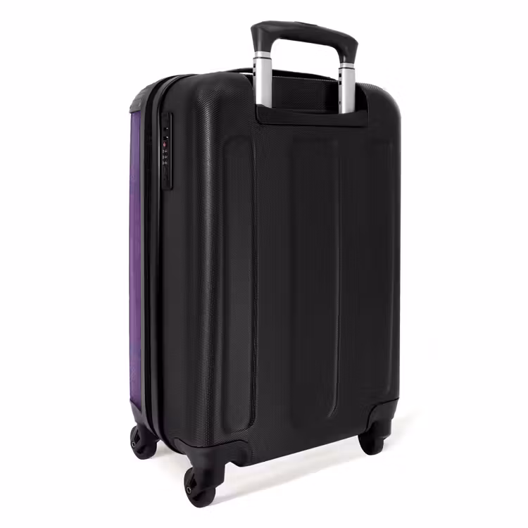 Suitcase - Leather look lilac purple — 3