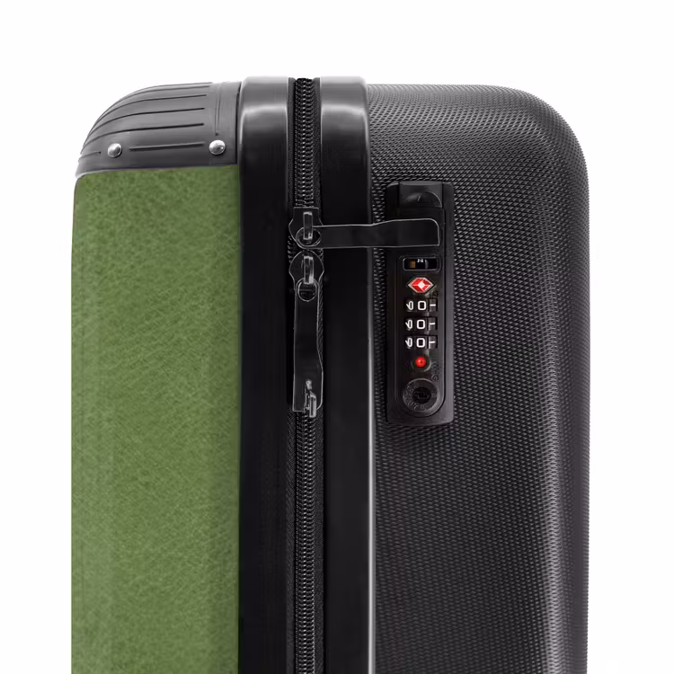 Suitcase - Leather look mint green — 5