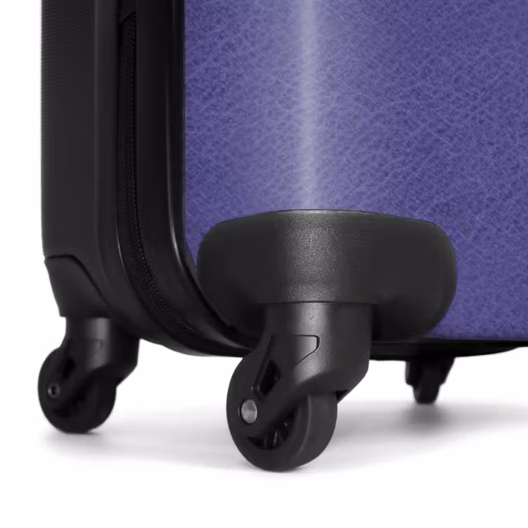 Suitcase - Leather look purple — 6
