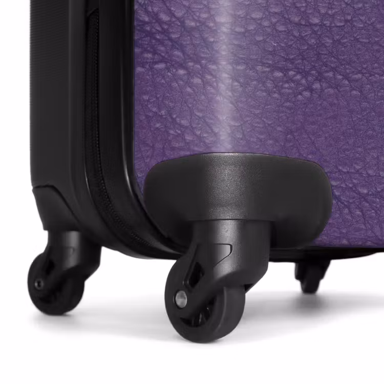 Suitcase - Leather look violet purple — 6