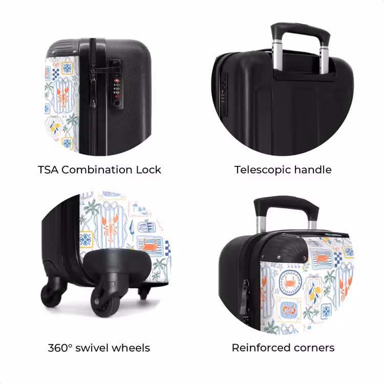 Suitcase - Summer illustrations colorful — 7