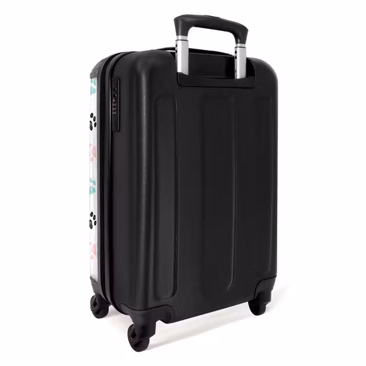 Suitcase - Dog paw pattern colored — 4