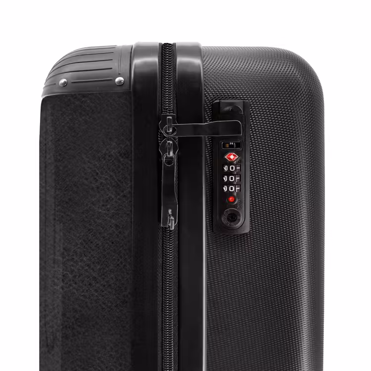Suitcase - Leather look black — 5