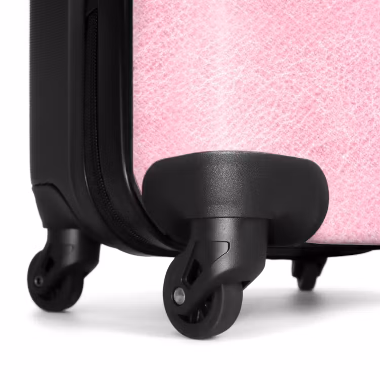 Suitcase - Leather look light pink — 6