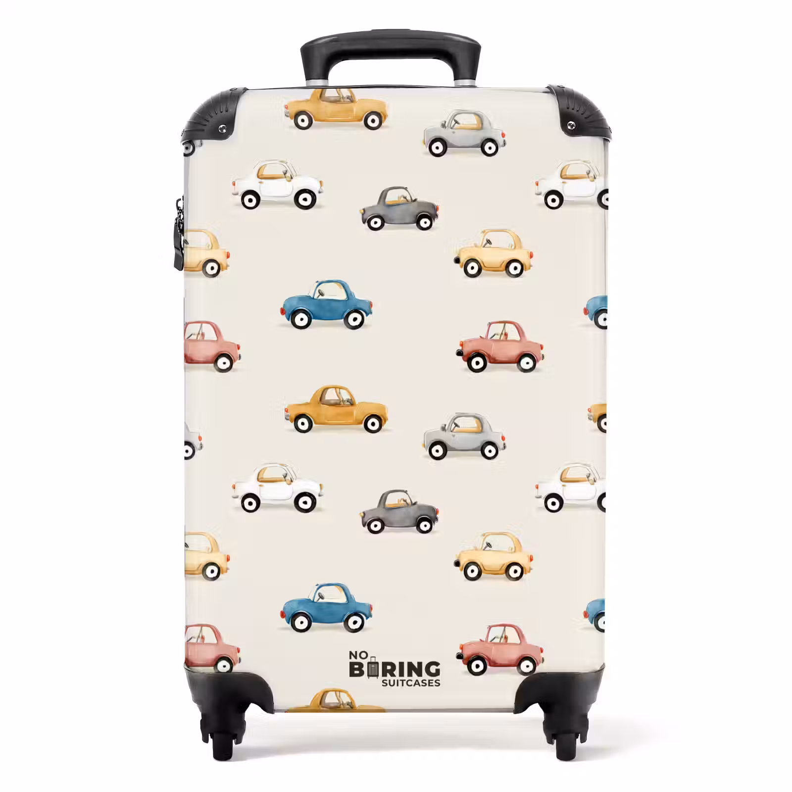 Suitcase - Colorful retro cars — 1