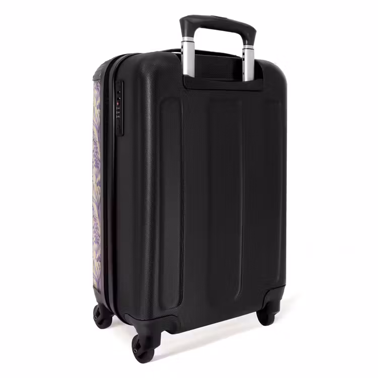 Suitcase - Classic floral pattern purple — 4