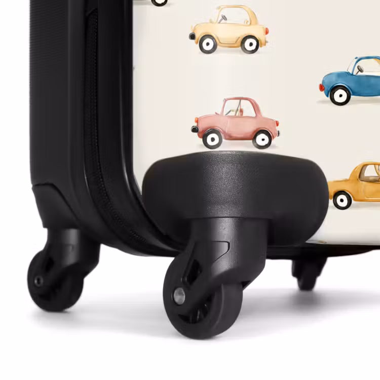 Suitcase - Colorful retro cars — 6