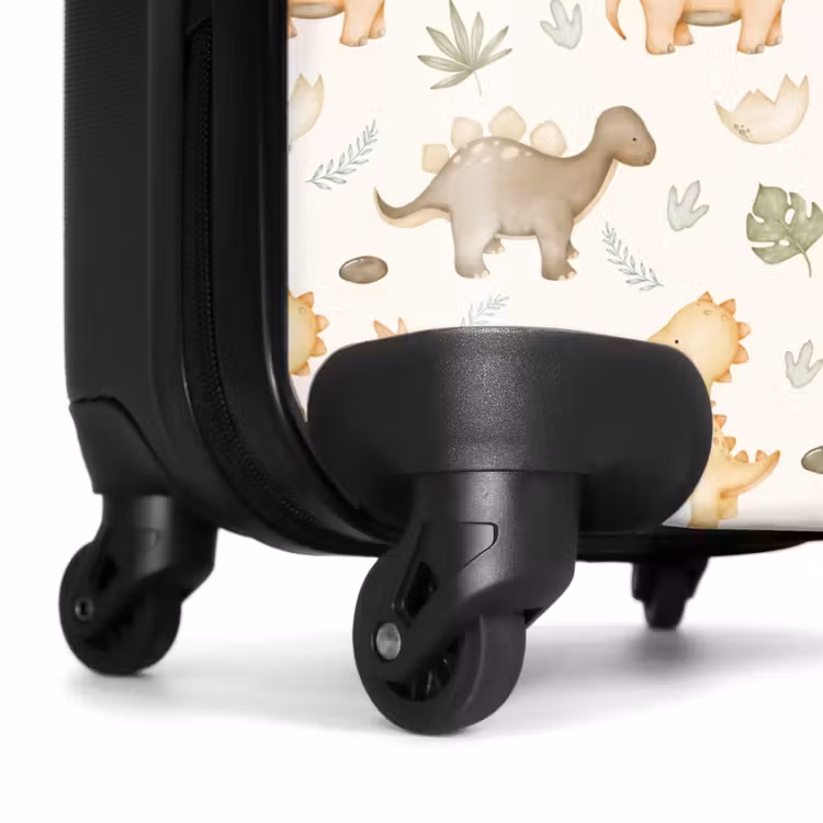 Suitcase - Dino pattern in pastel colors — 6