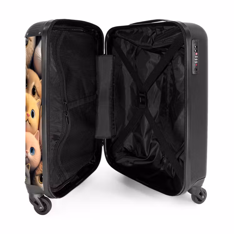 Suitcase - Orange Cats — 4