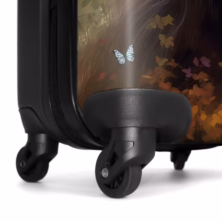 Suitcase - Suitcase - Horse - Animals - Flowers - Forest - Butterfly — 7