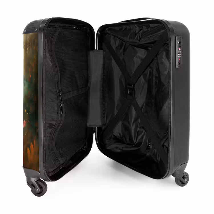 Suitcase - Suitcase - Horse - Flowers - Nature - Animals - Forest - Orange — 5