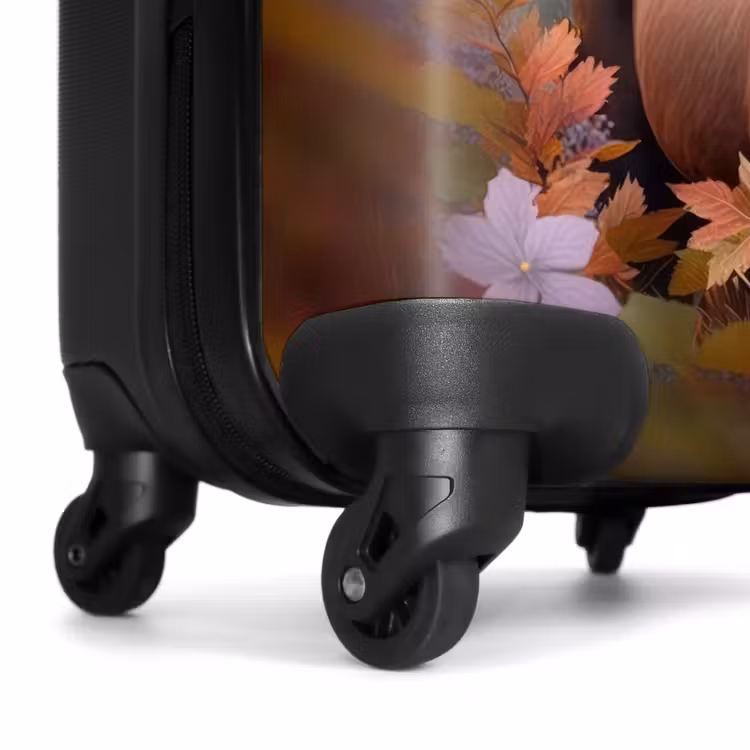 Suitcase - Suitcase - Horse - Flowers - Nature - Purple - Animals — 7