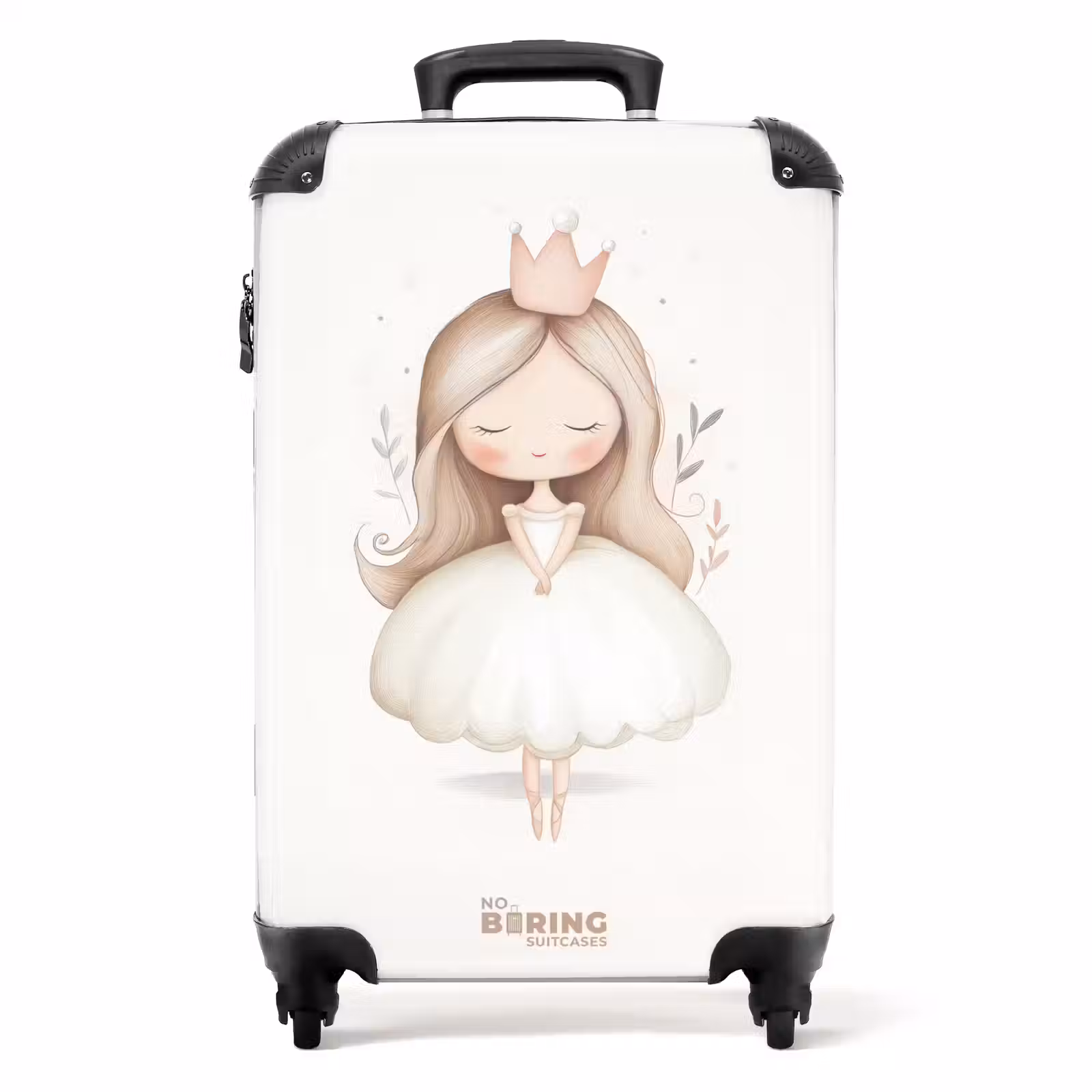 Suitcase - Graceful princess in white — 1
