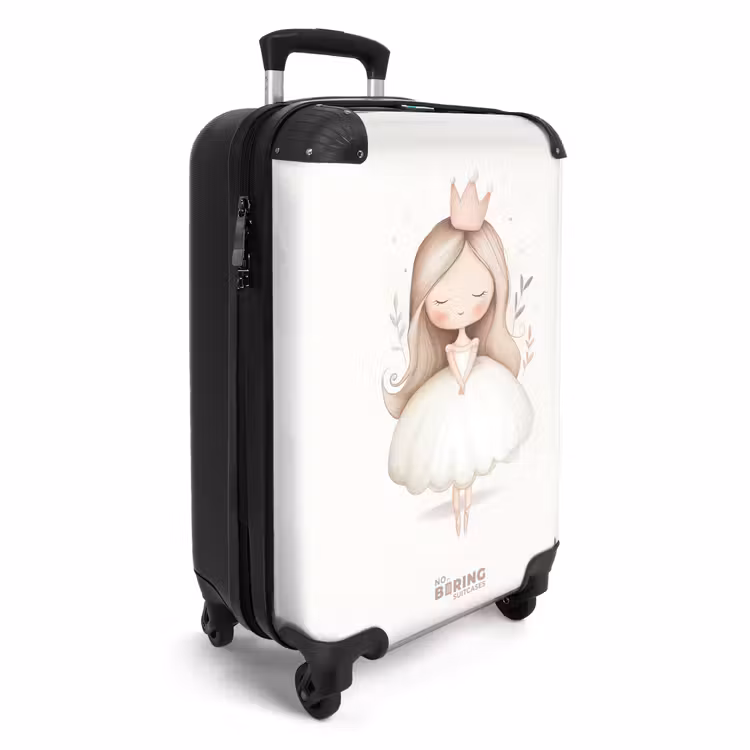 Suitcase - Graceful princess in white — 2