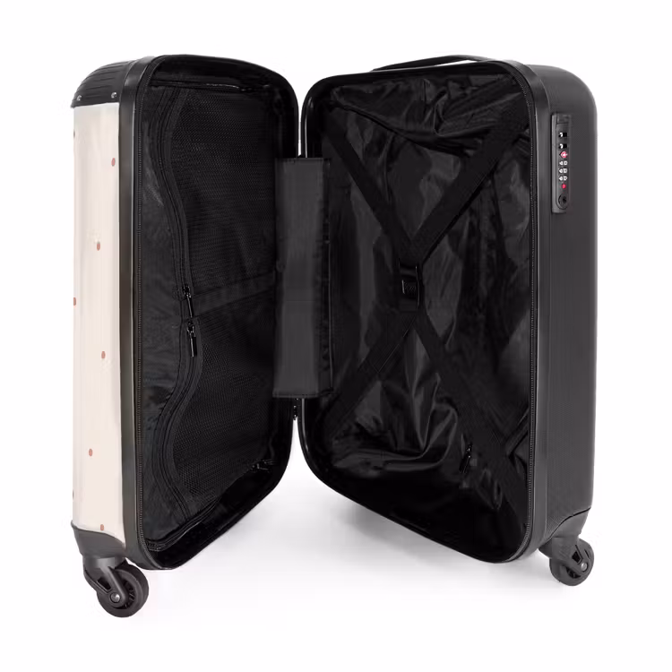 Suitcase - Princess and a unicorn in pastel colors — 5