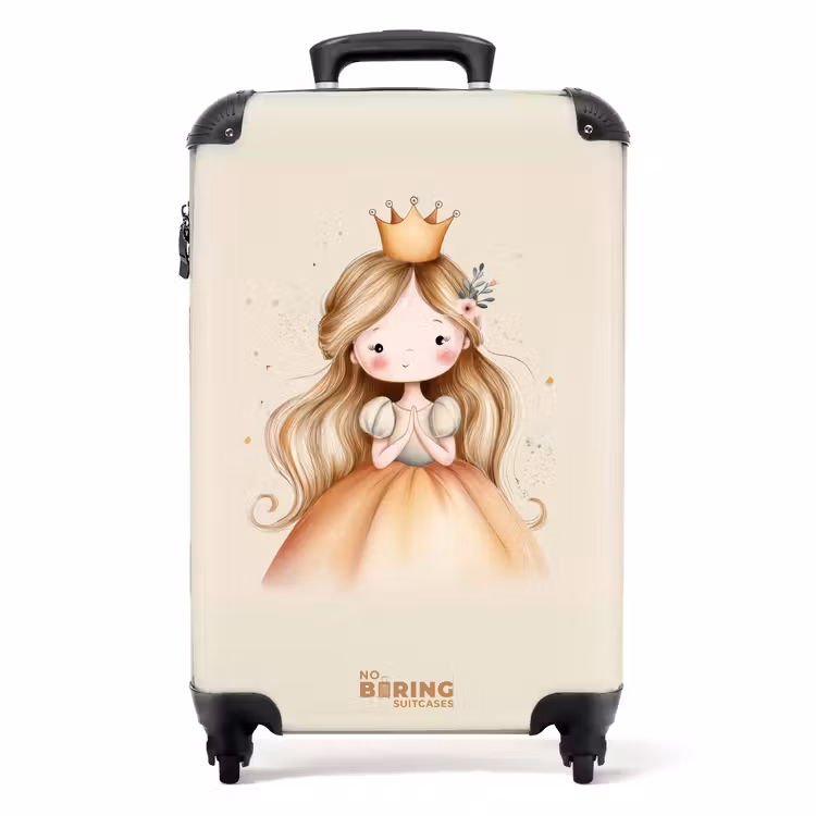 Suitcase - Princess in golden tones — 1
