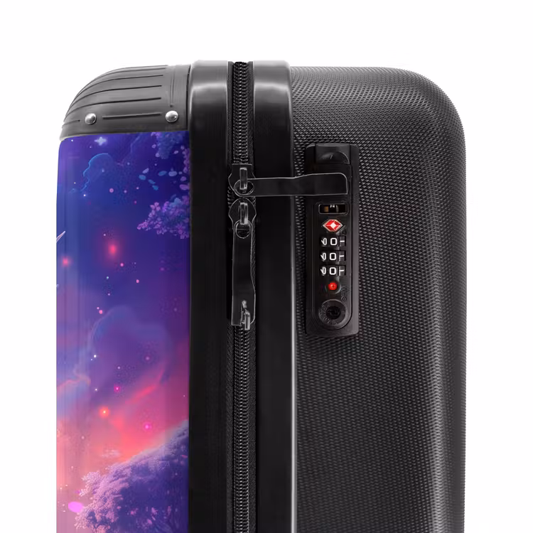 Suitcase - Purple Unicorn in Magical Environment — 5