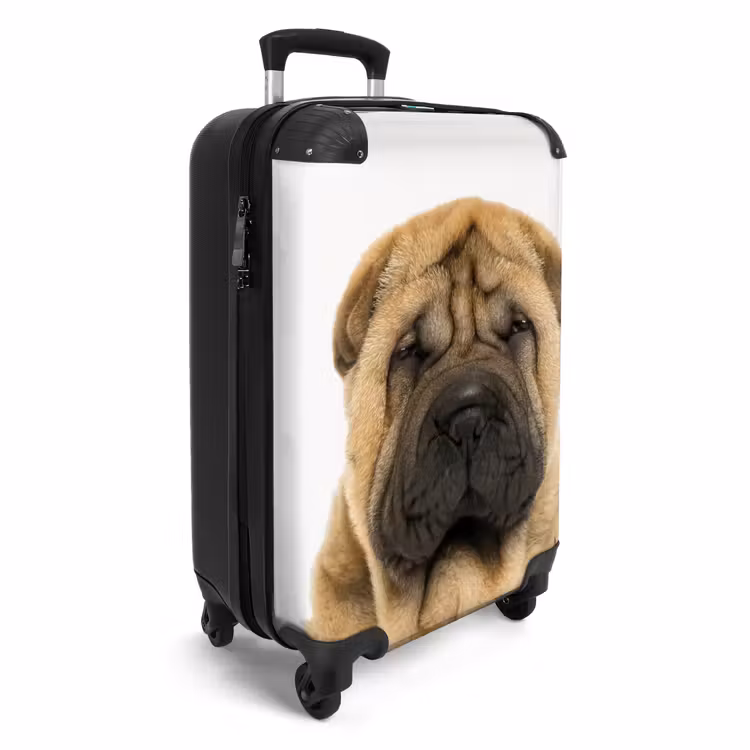 Suitcase - Dog with Angry Head — 2