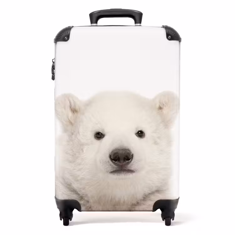 Suitcase - Cute Polar Bear — 1