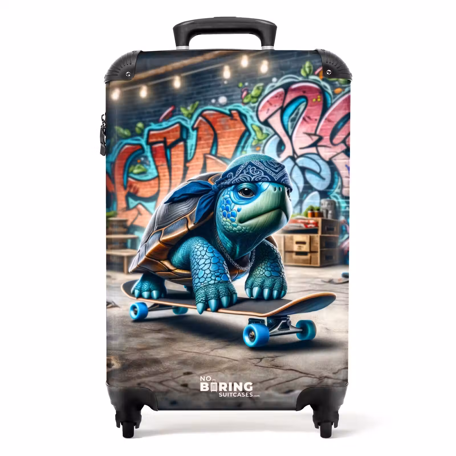 Suitcase - Skater turtle — 1