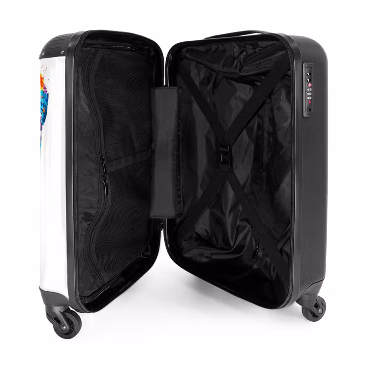 Suitcase - Colorful elephants — 4