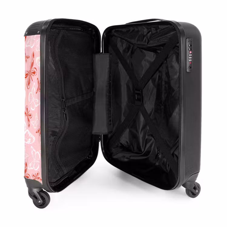 Suitcase - Pattern of butterflies — 4