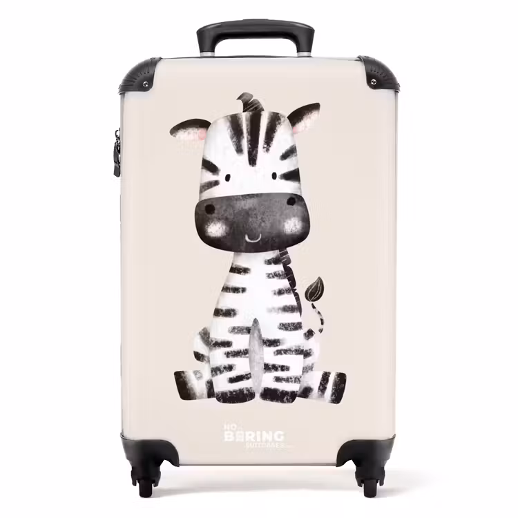 Suitcase - Zoë Zebra — 1
