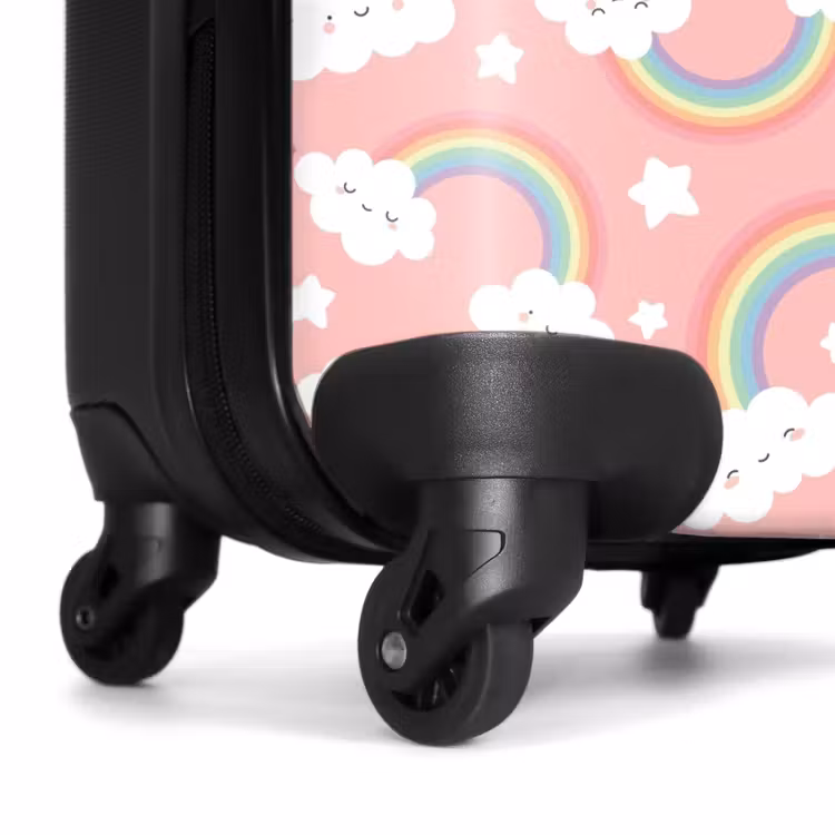 Suitcase - Dreamy rainbow sky — 6