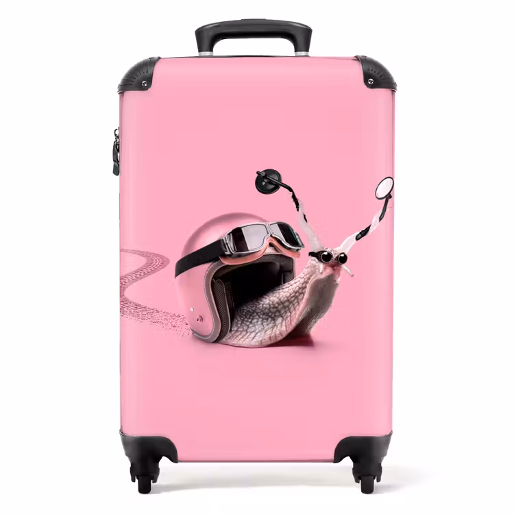 Suitcase - Escar-Go - Pink — 1