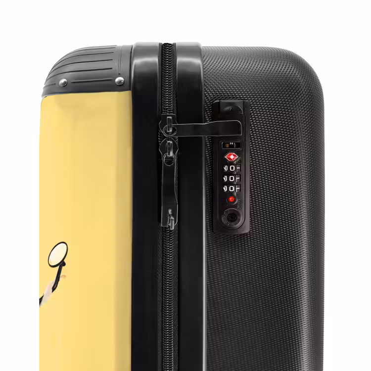 Suitcase - Escar-Go - Yellow — 5