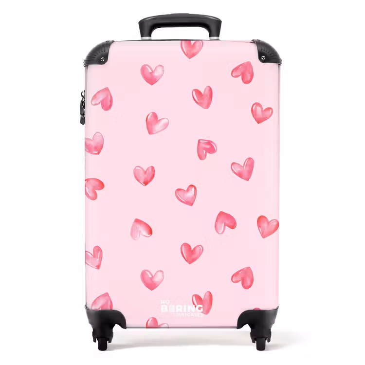 Suitcase - Love Pattern — 1
